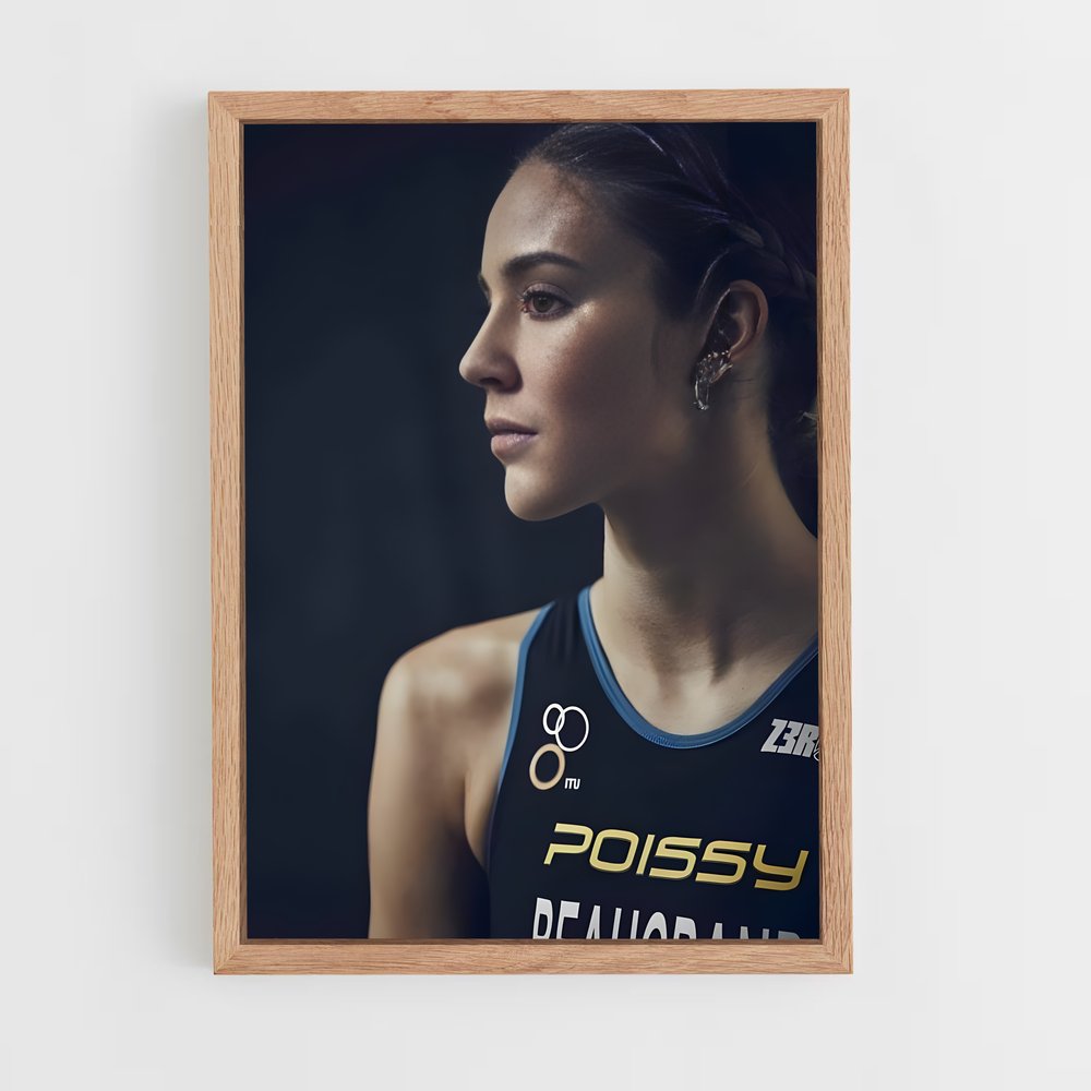 Poster Cassandre Beaugrand Sport – affiche Athlétisme (vue 4)